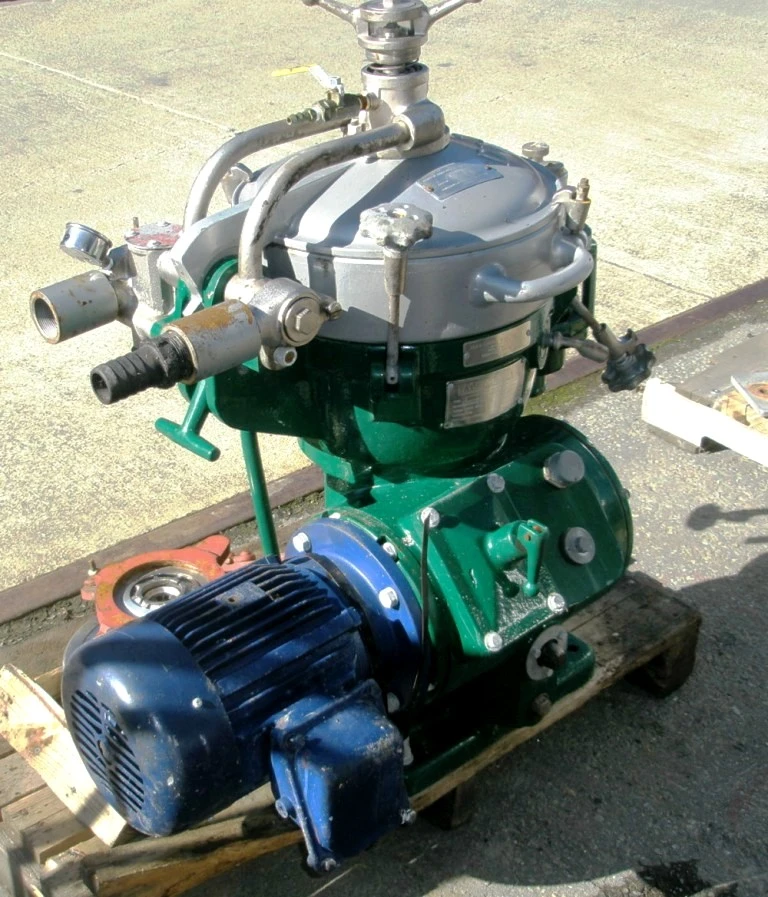 Alfa-Laval MAB 204S-24-60 oil purifier, SS.
