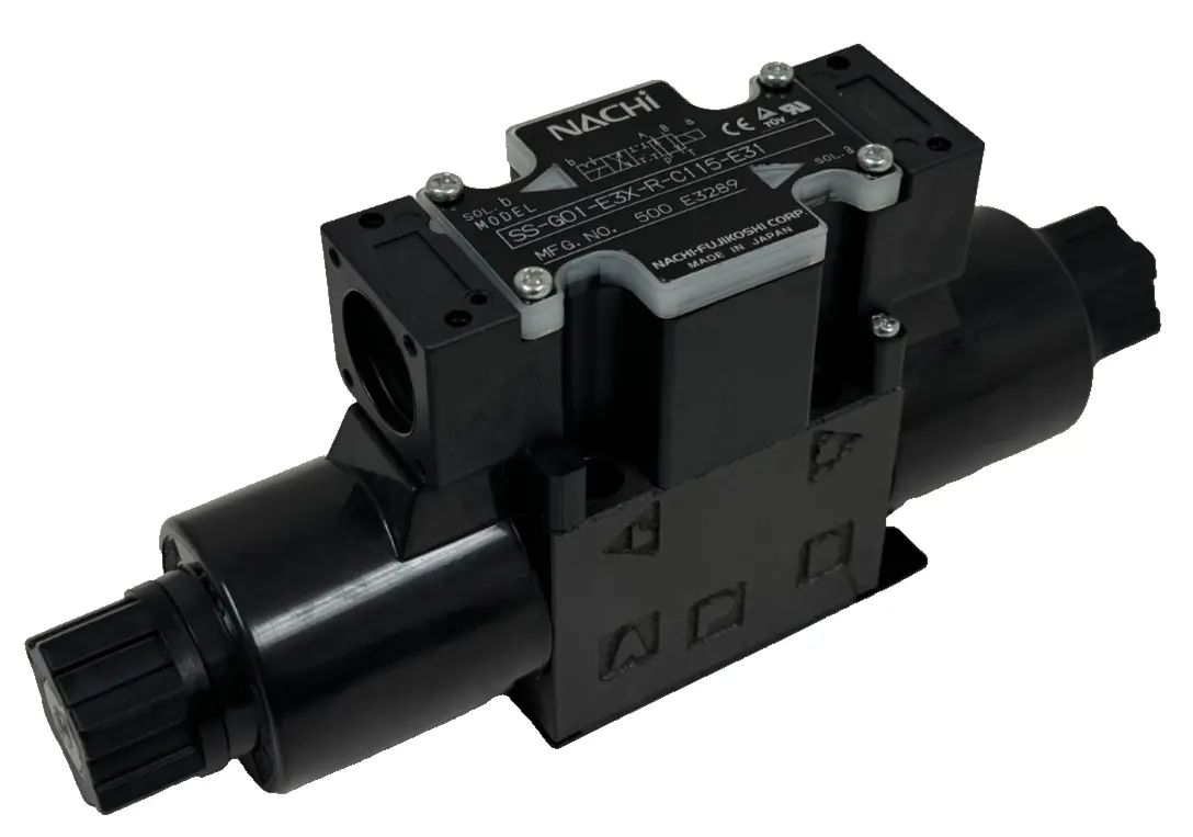 NEW NACHI SS-G01-E3X-R-C115-E31 SOLENOID VALVE 110VAC