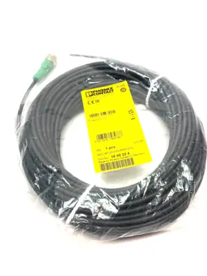 NEW PHOENIX CONTACT SINGLE ENDED CORDSET M12 4-POS.