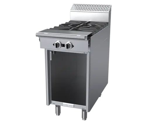 Garland C18-7S 18" 2 Burner Gas Range w/ Storage Base, Natural Gas
