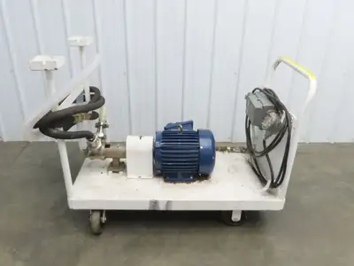 Jabsco 15050-0665 Pureflo Sanitary Flexible Impeller Centrifugal Pump 2"ACME 3Hp