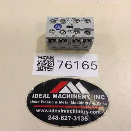 Used ALLEN BRADLEY 195-MA22 SER A PLC Contactors | Ideal Machinery #620866