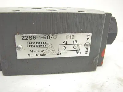 USED HYDRONORMA Z2S6-1-60
