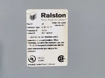 USED RALSTON LR35508