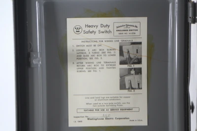 New | in-Stock Westinghouse JHU361 Disconnects California US | Davliegogo LLC #1707899