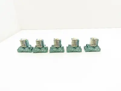 Finder 55.34.9.024.0094 24V Relay Base Diode Lot of 5
