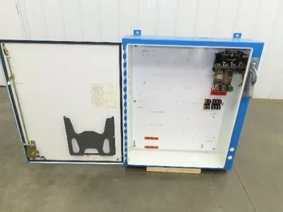 Hoffman A36AB3208LP Electrical Enclosure Control Panel 36x32x8" 30A Disconnect