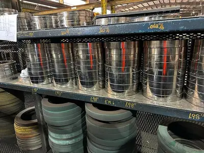 72" x .500" x 60,000# Delta Brands Dual Injector Head Slitting Line