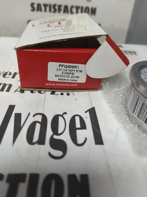 New | in-Stock WINTERS PFQ806R1 Universal Pressure Meters Ohio US | Surplus Asset Holdings #1240821