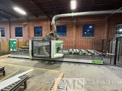 Used 2021 BIESSE ROVER B EDGE 1967 MACHINNG CENTER WITH EDGEBANDING Edge Banders PY | CAROLINA MACHINERY SALES #1326906
