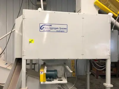 GLASS AGGREGATE SYSTEM MODEL H-200 GLASS CRUSHER: STOCK #11172