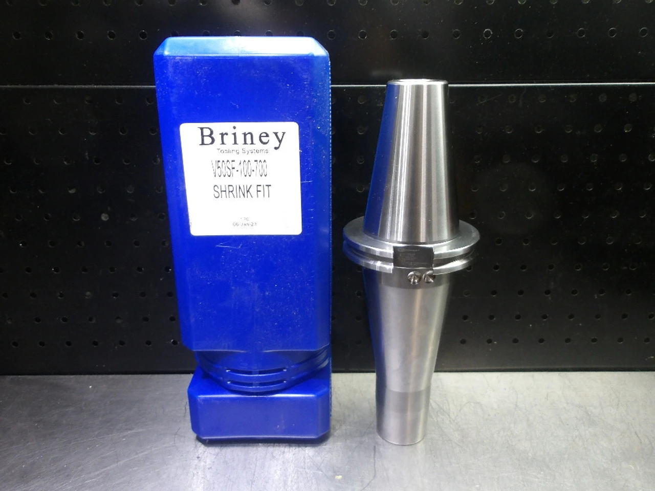 Briney CAT50 1" Shrink Fit Tool Holder 7" Pro V50SF-100-700 (LOC2248A)