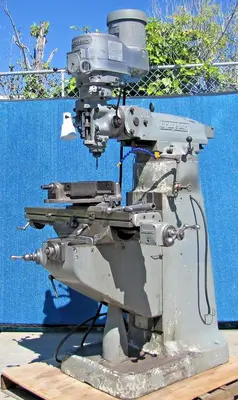 Bridgeport 1.5 HP J Head Vertical Mill Milling Machine Variable Speed 460V 3 Ph