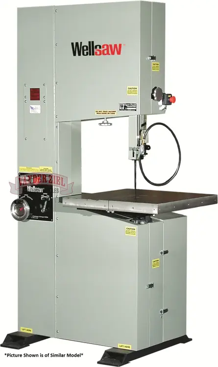 New | in-Stock WELLSAW V-20-24 Vertical Band Saws Michigan US | Vander Ziel Machinery Sales #480387