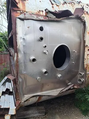 Tank, 17,000 Gallon, 304 S/st, 12'6" x 25', Jkt, Coldwall, #S685350