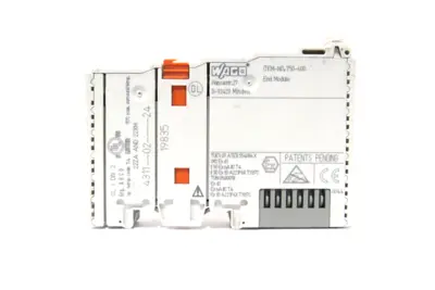 LOT OF 2 USED WAGO 750-600 MODULES 750600