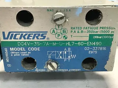 USED VICKERS DG4V3S7AMUHL760EN490