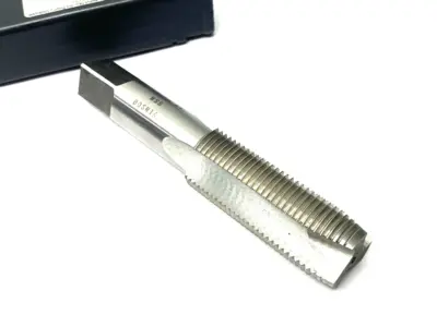 USED INTERSTATE SPIRAL POINT TAP: 1-12 UNF, 3 FLUTES, PLUG CHAMFER, 3B CLASS