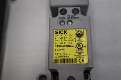 TWO SICK T4000-2DRNAC  SAFETY SWITCH STOCK L-381-C
