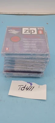 NEW Iomega iomega Zip 100 8-Pack 100MB Disks  Formatted fo MACTONISH