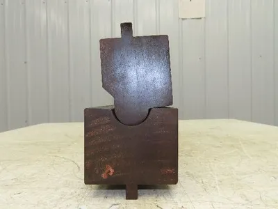 Press Brake Punch Die Set 24-1/2" Long 1-5/8" U Bend 3/4" Deep 1/2" Tang