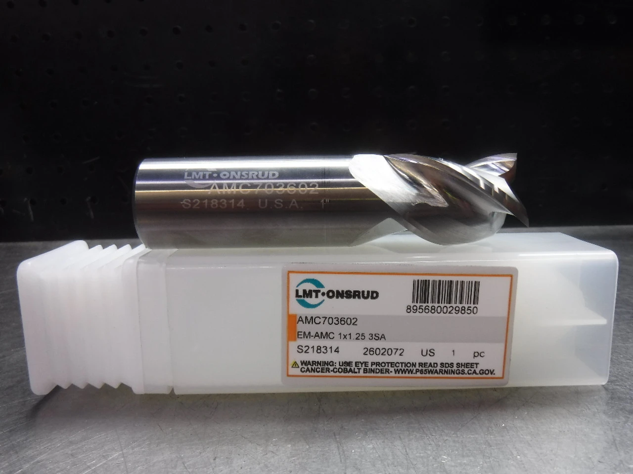 LMT Onsrud 1" Solid Carbide Endmill 3 Flute AMC703602 (LOC1327B)