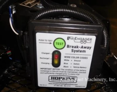 2015 Black Corn Pro 14′ Equipment Trailer, Item # 1795