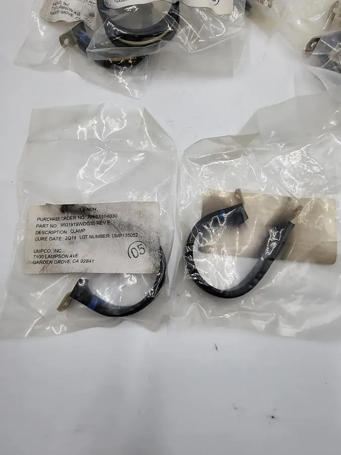 New | in-Stock UMPCO UMPCO WDG30 SNUG-FIT VIBRATION-DAMPING LOOP CLAMP, ALUMINUM WITH NEOPRENE CUSHION, 1-7/8" ID *NEW* Valves/Fittings | ND Industrial Surplus #1211435