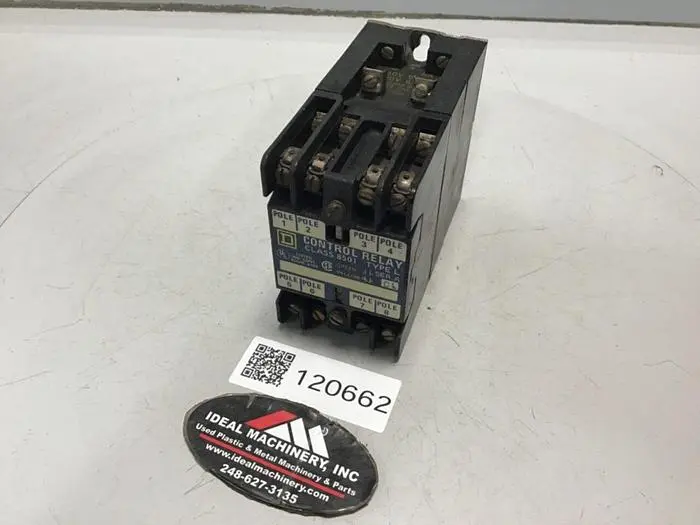 Used SQUARE D 8501-L0-60 Relays & Switches Michigan US | Ideal Machinery #708918