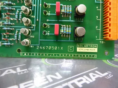 Solartron 24670501X Control Board Rev. C 24679501X Used
