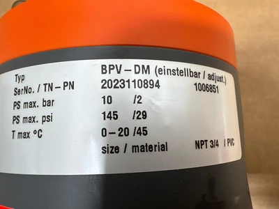 Prominent 1006851 Relief Valves | Fram Fram LLC (9)