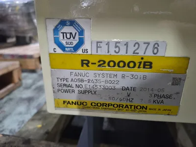 USED 2014 FANUC R-2000IB/210F + R30IB