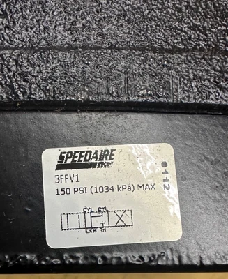 SPEEDAIRE 3FFV1 MANUAL AIR CONTROL VALVE - N