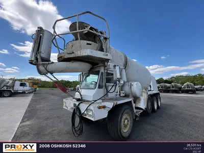 Used 2008 OSHKOSH S2346 Concrete Mixer Trucks New Jersey US | Proxy Equipment #1388749