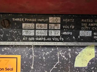 USED LINCOLN ELECTRIC R3R-500