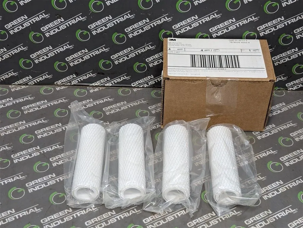 Box of 4 3M W-3013-4 High Efficiency Filter Cartridges 78-8029-4555-6 New NIB