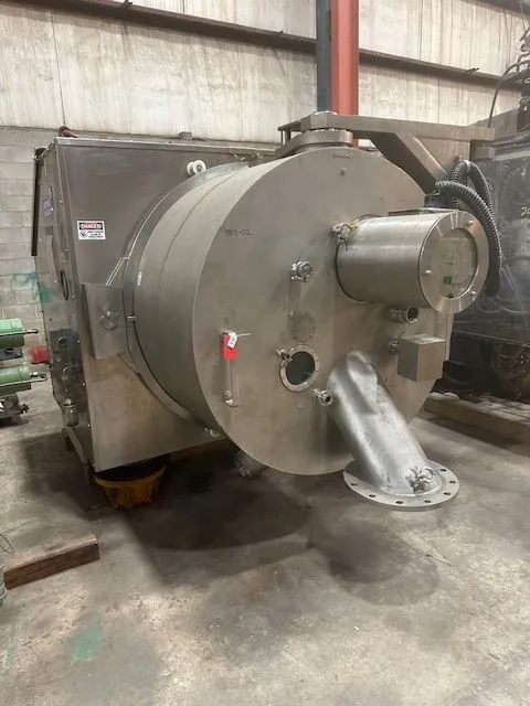 Used 2006 KMPT HZ1250/2.5PH Basket Pusher Centrifuges New Jersey US | Perry Equipment #123022