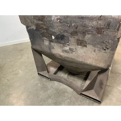 Used 1000 Liter (35 cu. Ft) IBC Matcon Stainless Steel Portable Tote Bin