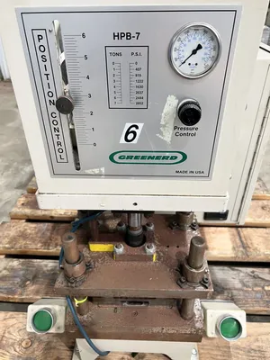 USED 1999 GREENERD PRESSES GREENERD HPB-7 PRESS