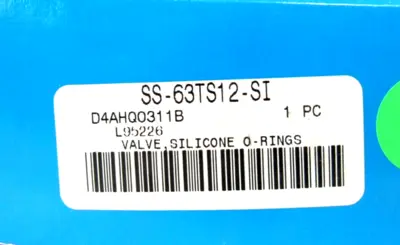 NEW SWAGELOK SS-63TS12-SI BALL VALVE SS63TS12SI