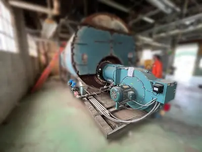 Cleaver Brooks Industrial Gas Burner Assembly - 700HP Boiler Rated - Complete with Controls