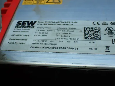 USED SEW EURODRIVE PHC21AA075M1E31A00