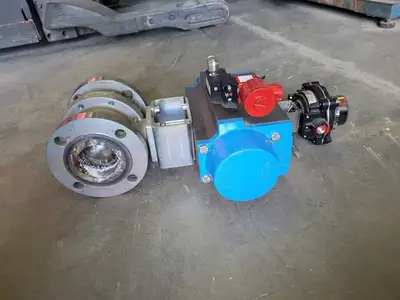 3" Flanged Ball Valve w/ Valbia 125 Actuator