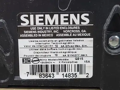 USED SIEMENS QP215