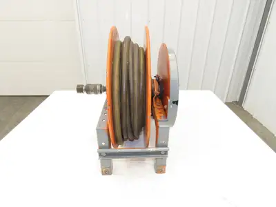Hannay Reels 716-19-20J SR Retractable Industrial Air Hose Reel 1/2" X 37'