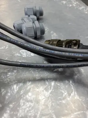 BELDEN 8728 CM 2PR22 Shielded Cable w/8-Pin Connector. 5C-29