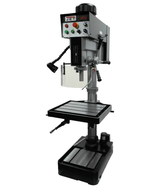 New | in-Stock JET JDP-20EVS-110 Heavy Duty & Sensitive Single Spindle Drills Illinois US | Olympus Machinery Group #1351263