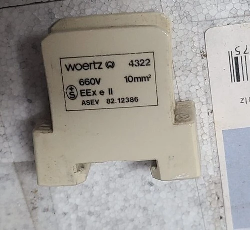 Lot of 20 New Woertz 4322 4022S 660v Junction Terminal