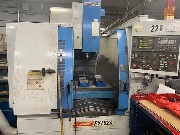 Used 2001 YCM SUPERMAX FV 102A Vertical Machining Centers Michigan US | Industrial Machinery NJ LLC #942698