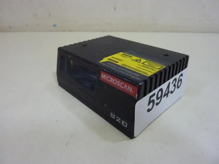 Used MICROSCAN MS-820 Barcode Scanners Michigan US | Ideal Machinery #602622